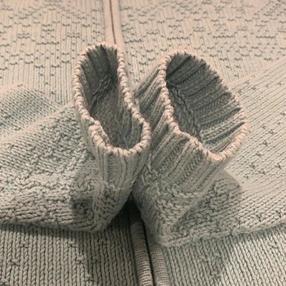 Croft & Barrow Full Zip Turquoise Jacket with Sherpa Collar Size Large - Picture 13 of 15